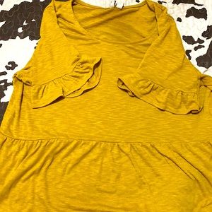 Mustard Cato Blouse